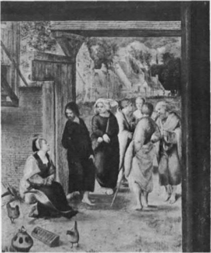 Christ in conversation with a woman, 1532, Monogrammiste de Brunswick