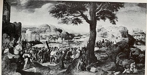 Carrying of the Cross, , Monogrammiste de Brunswick