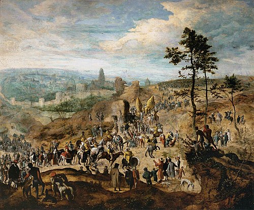 Montée au calvaire, 1525, Monogrammiste de Brunswick