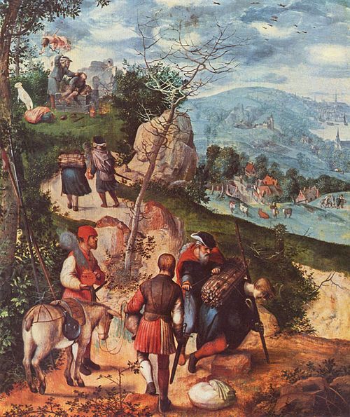 Le Sacrifice d'Isaac, 1525, Monogrammiste de Brunswick