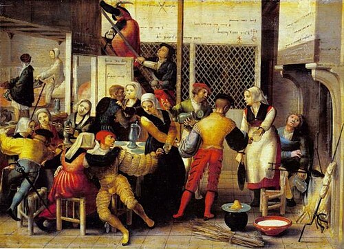 Brothel Scene, 1545, Monogrammiste de Brunswick