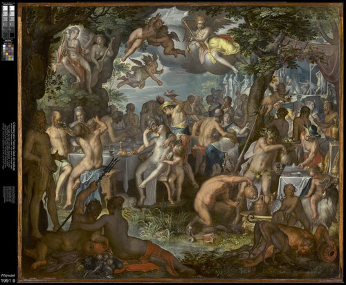 The Wedding of Peleus and Thetis, 1612, Joachim Wtewael