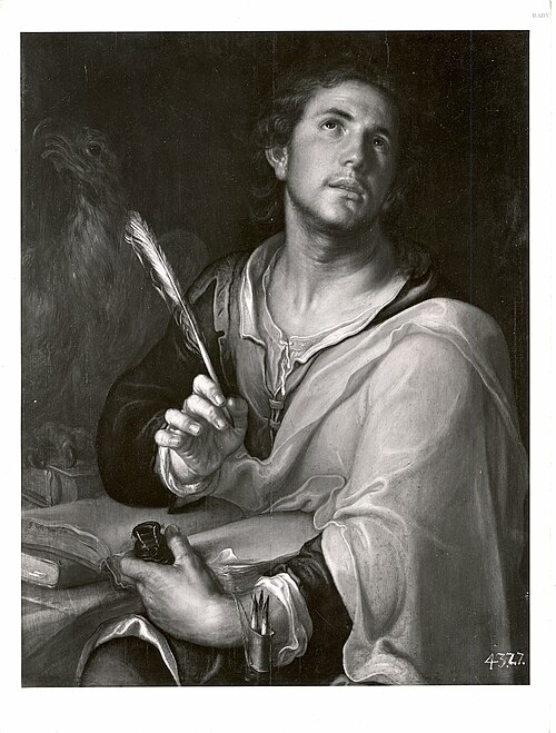 St John the Evangelist, 1591, Joachim Wtewael