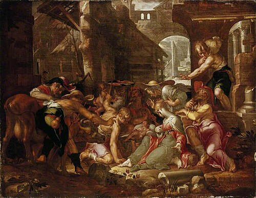 The Adoration of the Shepherds, 1606, Joachim Wtewael