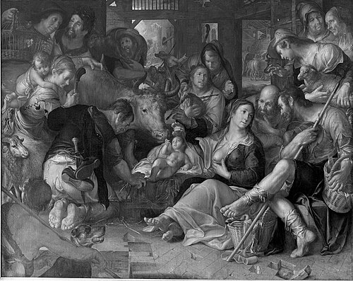 Adoration of the shepherds, 1618, 1618, Joachim Wtewael