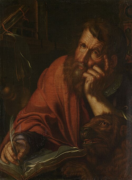 The Evangelist Saint Mark, 1610, Joachim Wtewael