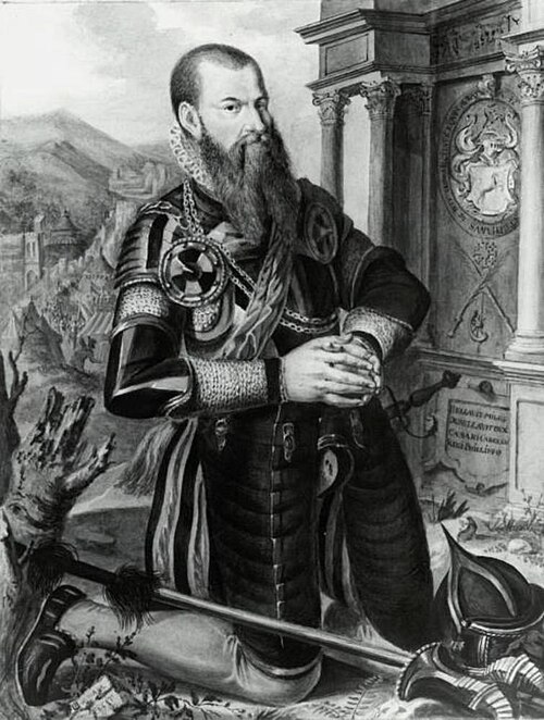 Portrait of Steven de Witt (?-1571), 1604, Joachim Wtewael