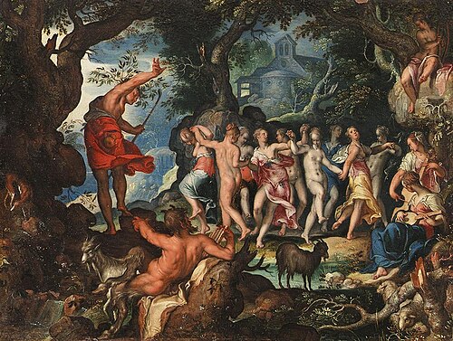 The Apulian Shepherd, 1603, Joachim Wtewael