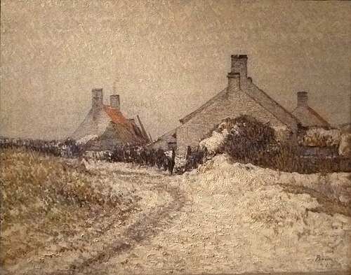 House in Flanders (Knocke), 1894, Paul Baum