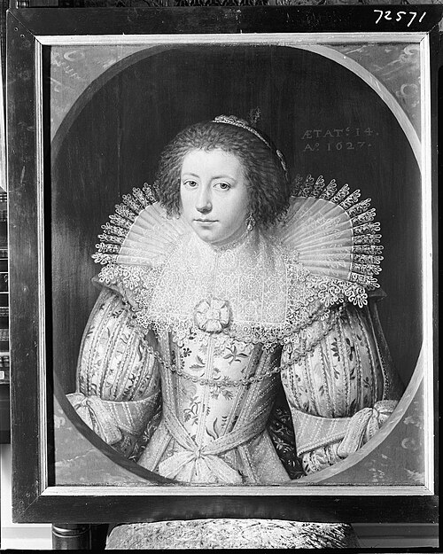 Portrait of Elisabeth van Wassenaer (1613-1662), 1627, Everard Crynsz. van der Maes