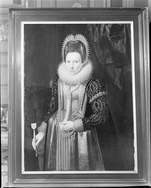 Portrait of Maria van Voorst van Doorwerth (1575-1610), 1608, Everard Crynsz. van der Maes