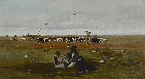 Pasture, 1889, Stanisław Masłowski