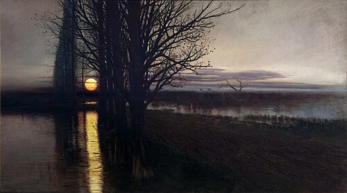 Moonrise, 1884, Stanisław Masłowski