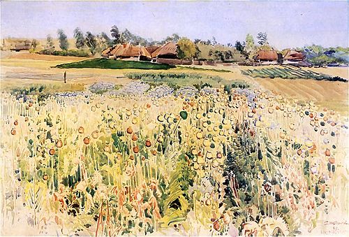 Poppies, 1911, Stanisław Masłowski