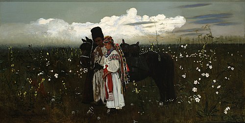 La dumka de Jarema., 1879, Stanisław Masłowski
