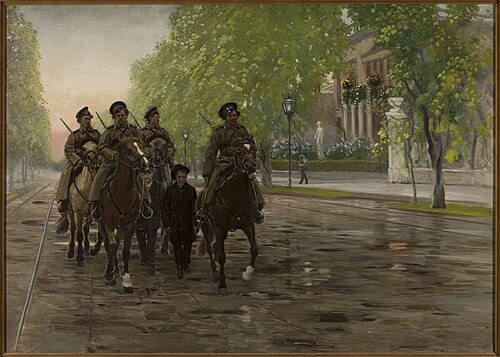 Printemps de 1905 (L'aube de 1906)., 1906, Stanisław Masłowski