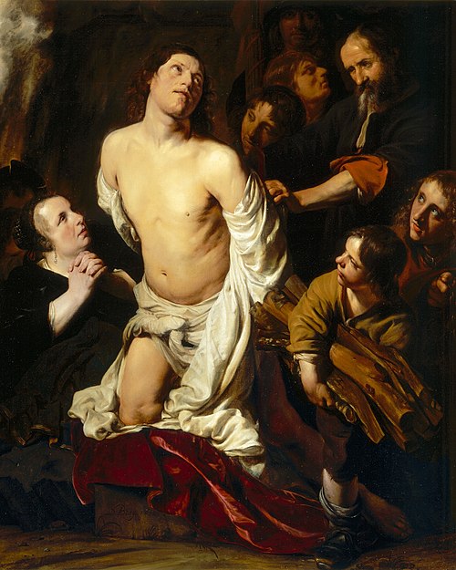Martyrdom of Saint Lawrence, 1652, Salomon de Bray