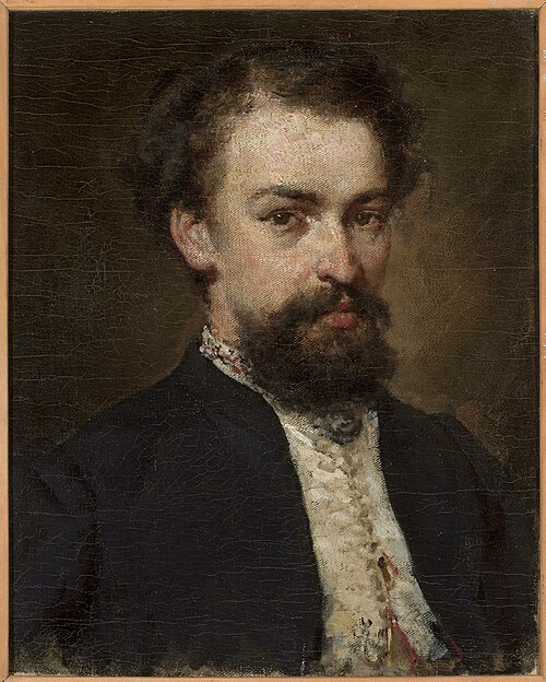 Portrait of Włodzimierz de Rosenwerth Rużycki, 1865, Witold Pruszkowski