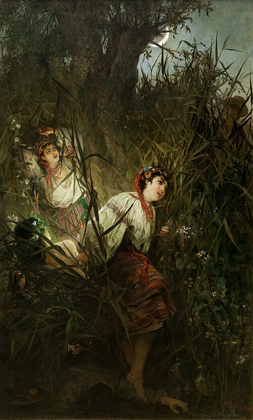 Water Nymphs, 1877, Witold Pruszkowski