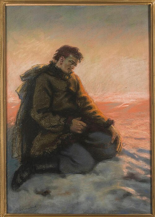 Anhelli (przed śmiercią), 1889, Witold Pruszkowski