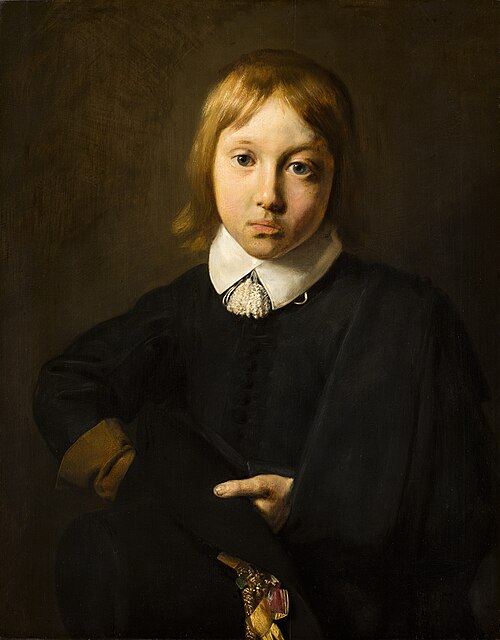 Portrait d'un garçon à l'âge de six ans, 1654, Jan de Bray
