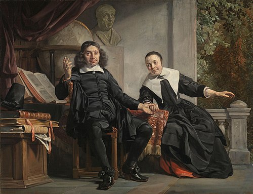 Abraham Casteleyn and his Wife, Margarieta van Bancken, 1663, Jan de Bray