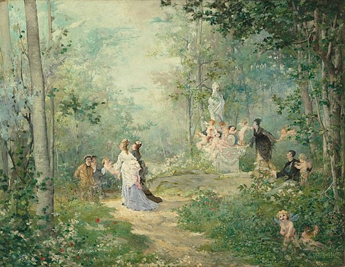 In spring, , Jules Bastien-Lepage