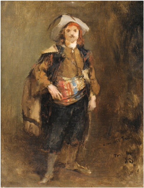 Emile dressed as cyrano, 1883, Jules Bastien-Lepage