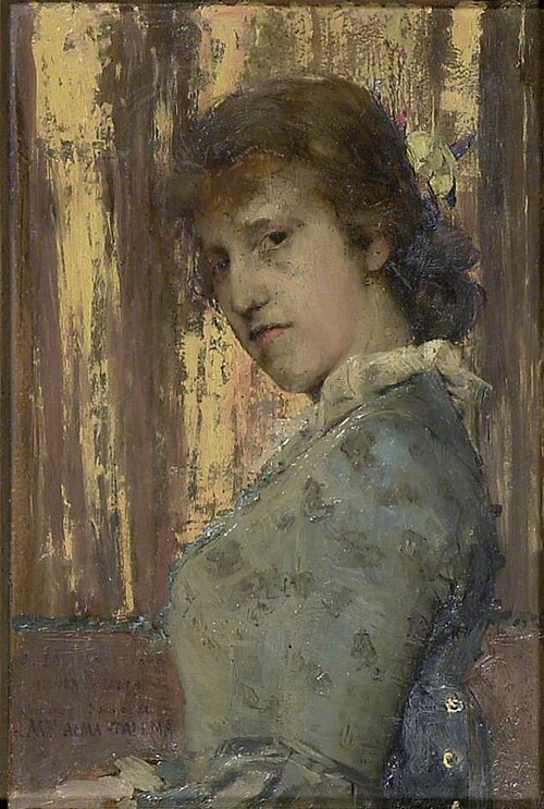 Laura, Lady Alma-Tadema, 1879, Jules Bastien-Lepage