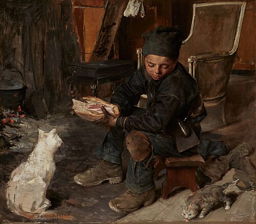 Le Petit Ramoneur, 1883, Jules Bastien-Lepage