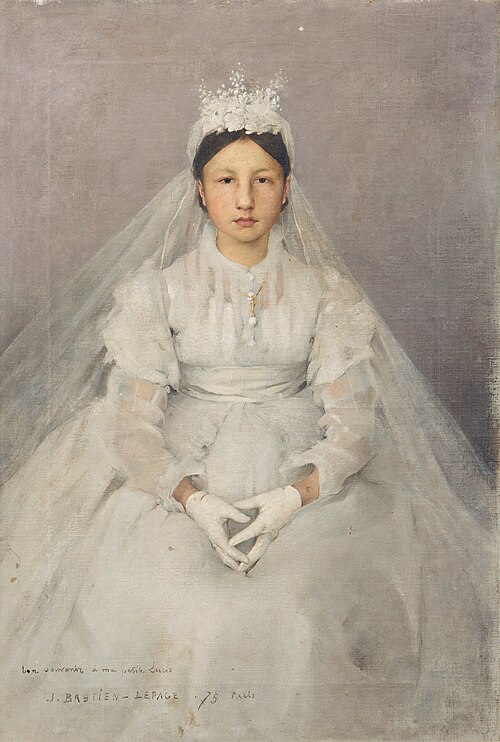 La Communiante, 1878, Jules Bastien-Lepage