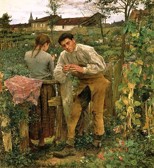 L'Amour au village, 1882, Jules Bastien-Lepage