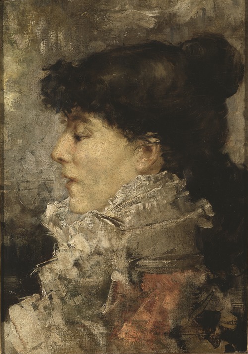 Portrait of Sarah Bernhardt, 1878, Jules Bastien-Lepage
