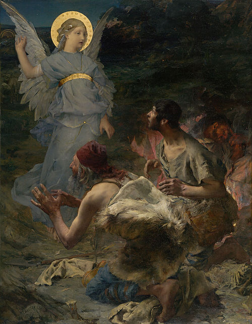 The Annunciation to the Shepherds, 1875, Jules Bastien-Lepage