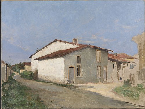 Street in Damvillers, 1882, Jules Bastien-Lepage