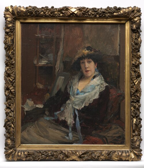 Marie Samary of the Odéon Theater, 1881, Jules Bastien-Lepage