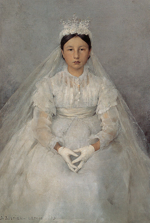 La Communiante, 1875, Jules Bastien-Lepage
