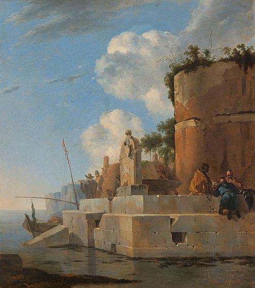 A Coastal Ruin in Italy, 1650, Jan Asselijn