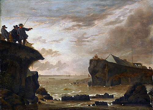 The Breach of the Sint Anthonisdijk in 1651, 1652, Jan Asselijn