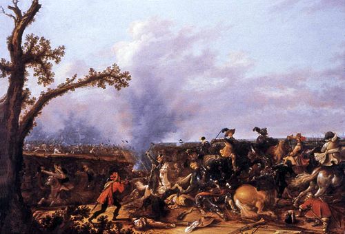 Gustavus Adolphus in the Battle of Lützen on November 6, 1632, 1632, Jan Asselijn