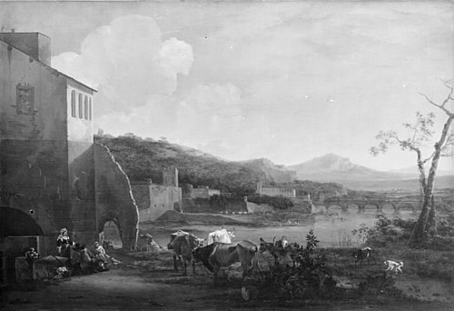Italian Landscape, 1638, Jan Asselijn