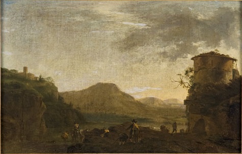 Mountain - landscape, 1639, Jan Asselijn