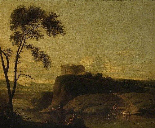 Italian landscape, , Jan Asselijn