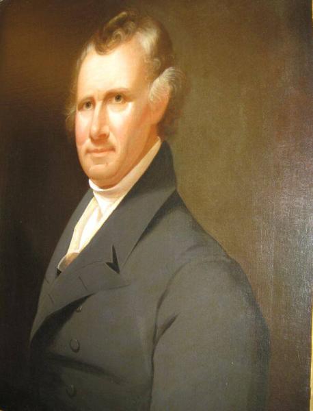 Autoportrait, 1810, Ezra Ames