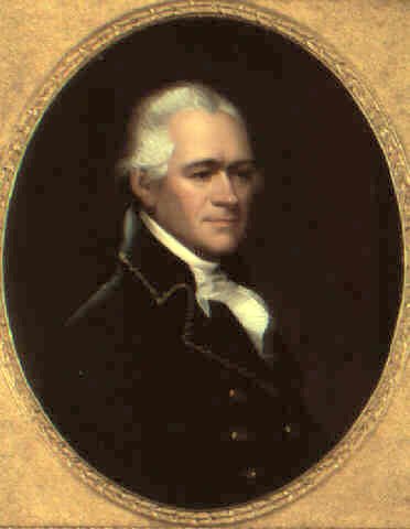 Portrait of Alexander Hamilton, 1800, Ezra Ames