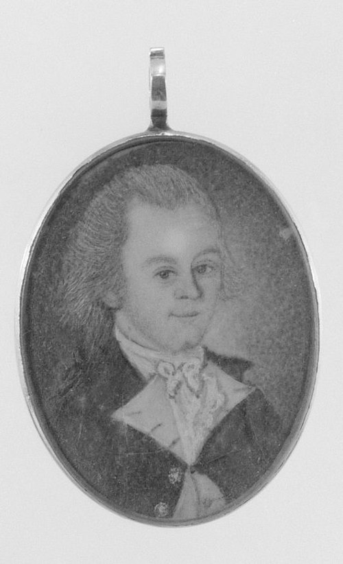 Portrait of a Gentleman, 1785, Ezra Ames