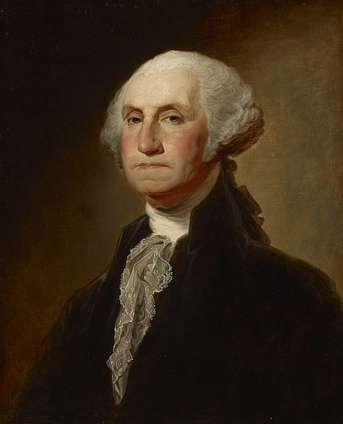 Copy of "George Washington (The Athenaeum Portrait)" by Gilbert Stuart, , Ezra Ames
