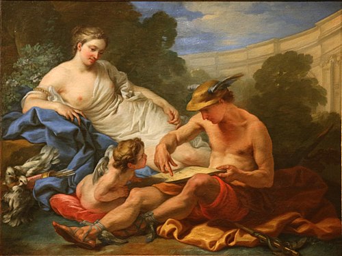 L'Education de l'Amour, 1736, Jean-Baptiste van Loo