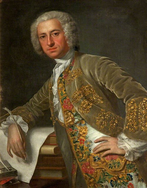 Portrait of an Unknown Gentleman (previously called 'David Garrick'), 1740, Jean-Baptiste van Loo