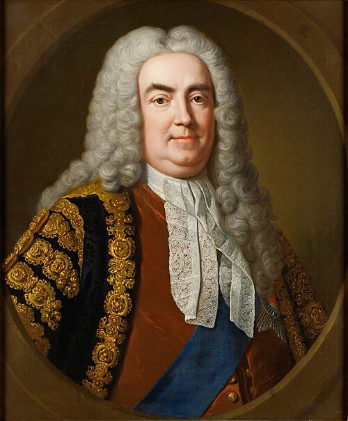Sir Robert Walpole, Earl of Orford (1676–1745), Prime Minister, , Jean-Baptiste van Loo